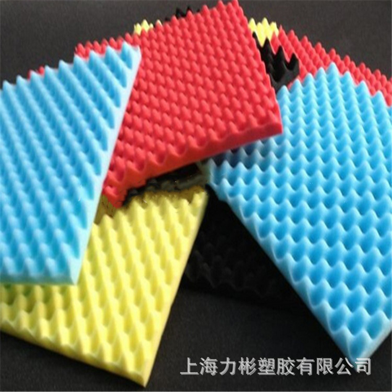 定制 高密度金字塔蘑菇頭隔音海綿 高回彈波浪雞蛋吸音海綿棉